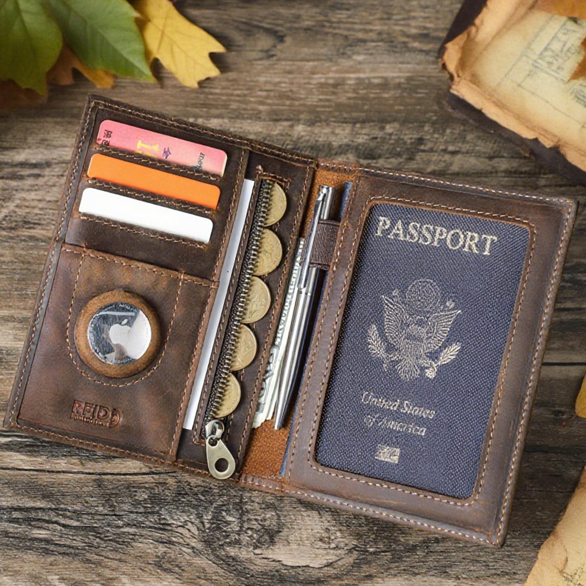 Top Grain Leather Wallet UK