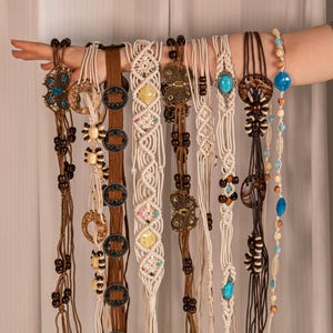 Braided Beads Belt - Etsy display picture 2