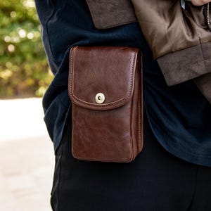 Sac banane personnalisé,Sac banane en cuir,Porte-monnaie en cuir,Sac de téléphone en cuir,Étui de téléphone en cuir,Pochette de taille,Sac banane de sport,Cadeau pour lui