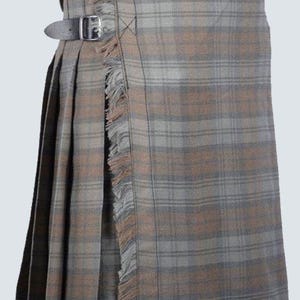 Black Watch Weathered Tartan Kilt