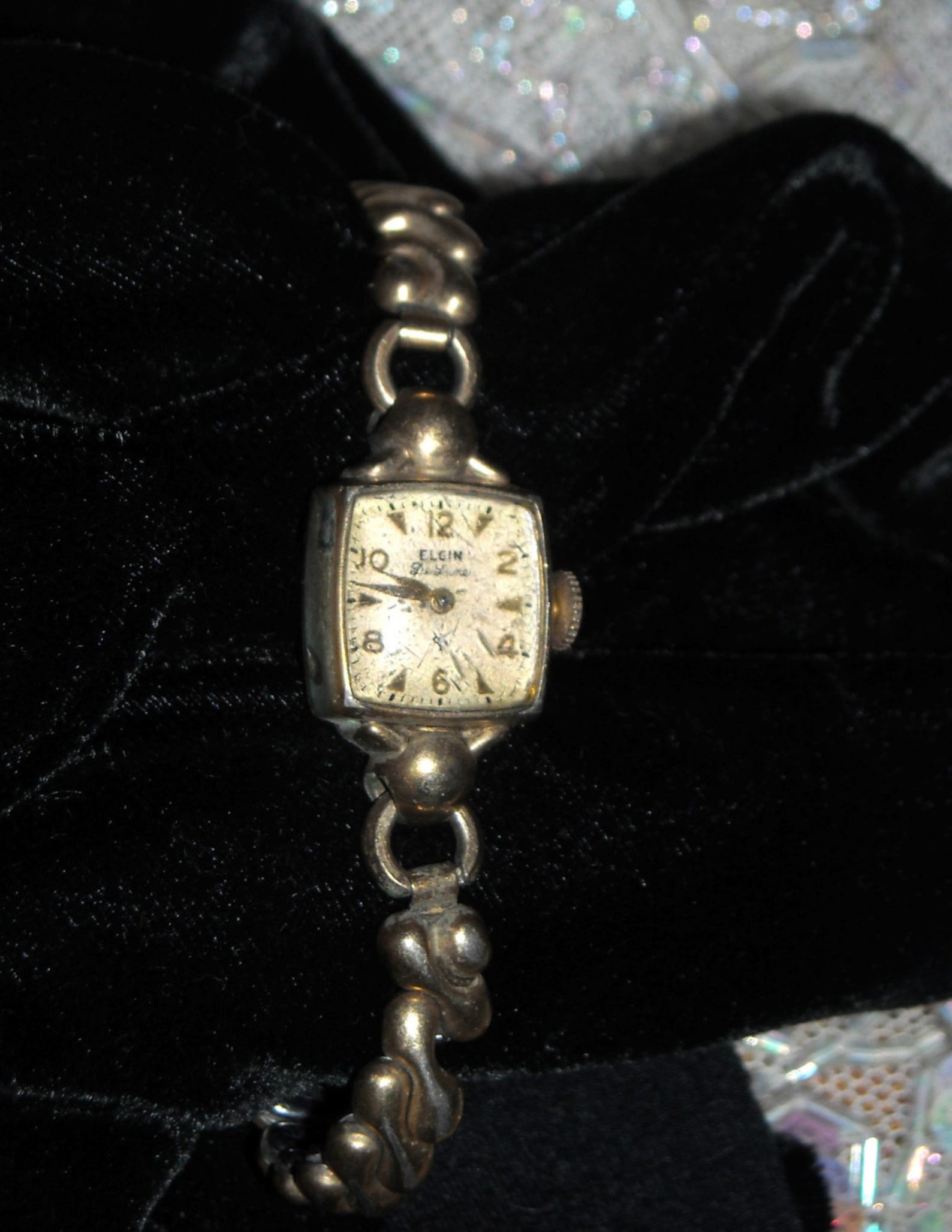 1920s Elgin Deluxe Watch Spiedel Wristband | Etsy