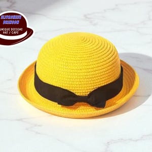 Bow Accent Sun Hat | Curled Brim Beach Cap for Women | Round Top Travel Headwear | Lightweight Summer Protection Accessory