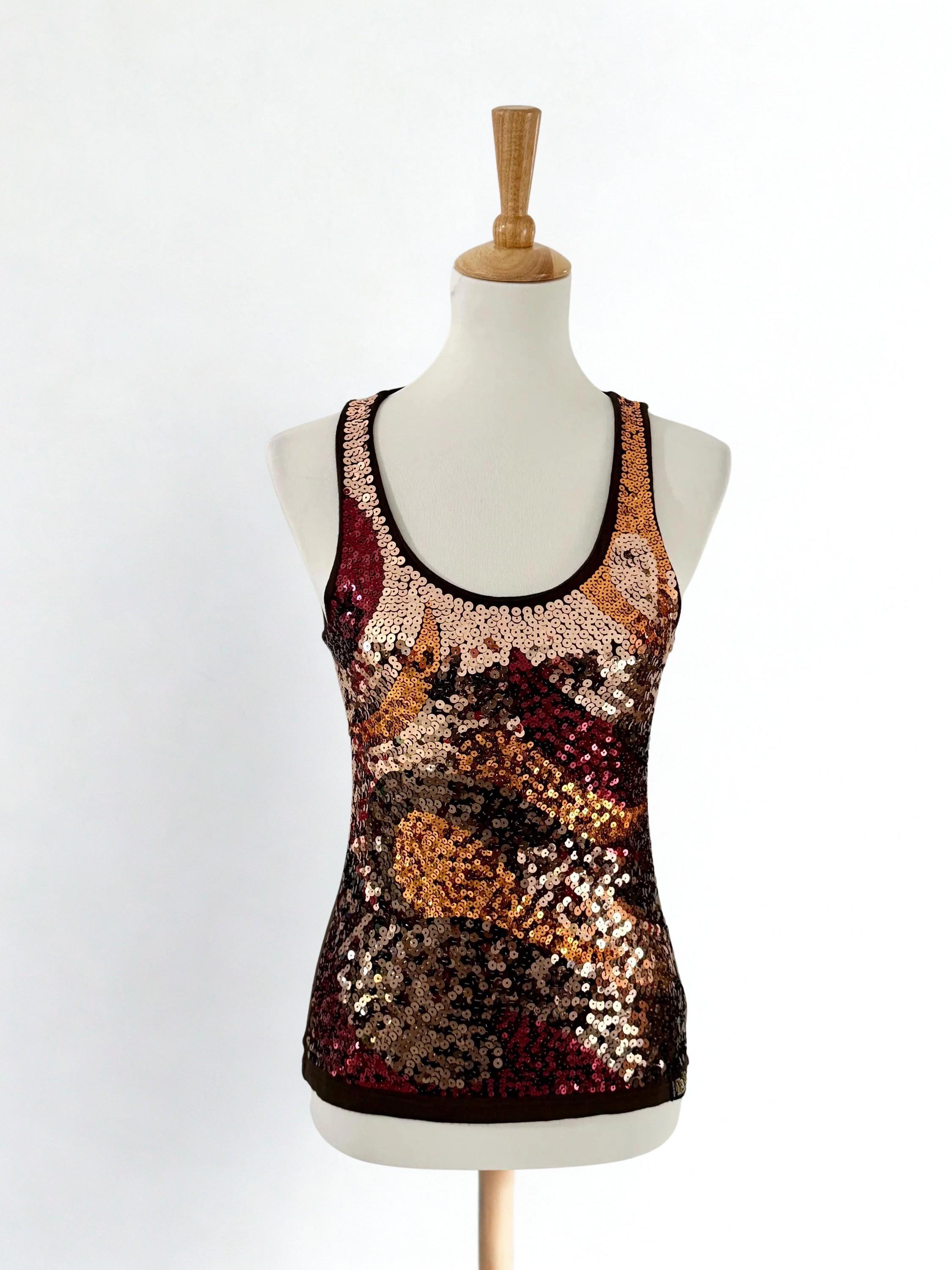 Dolce Gabbana Vintage Sequin Top - Etsy UK