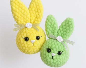 Crochet Easter Bunny Amigurumi Pattern (PDF)