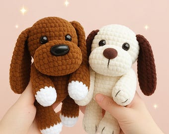 Crochet Dog Amigurumi Pattern: Puppy Tutorial (PDF)