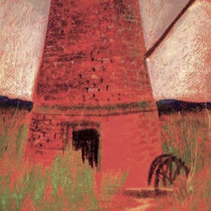 Ancien moulin à vent, marais de Walberswick