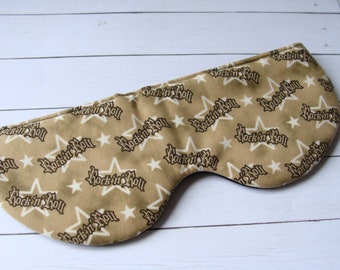 Eye Mask, Sleep Mask, Eye Cover, Night Mask, Sleeping Eye Mask, Travel Eye Mask, Rock N' Roll Fabric