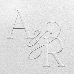 Timbro in rilievo per monogramma personalizzato per matrimonio - Timbro in metallo con sigillo monogramma iniziale per matrimonio, cancelleria per matrimonio, timbro in rilievo per buste per matrimonio, timbro con logo