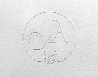 Timbro per iniziali di matrimonio personalizzate, timbro per iniziali personalizzate, timbro per libri personalizzati, timbro per monogrammi, timbro per inviti