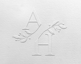 Personalized Wedding Embosser | Custom Monogram, Elegant Stationery