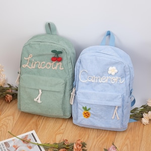Sac à dos personnalisé pour enfants, sac à dos personnalisé pour préscolaire, cartable pour tout-petits, jolis cadeaux d'anniversaire pour enfants, retour à l'école, cadeaux pour filles et garçons