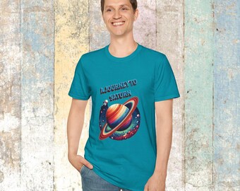 Cosmic Adventure T-Shirt - Perfect for Space Lovers, Galaxy Fans, Gifts for Astronauts, Unisex Casual Wear, Sci-Fi Apparel