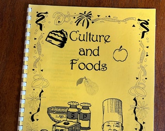 Libro de cocina sobre cultura y alimentos