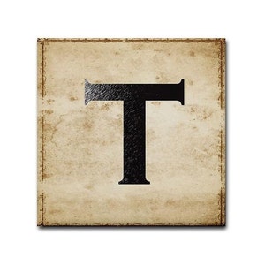 Letter T for monograms and initials image 1