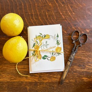 Tarjeta de felicitación "Hola Sol" de Elizabeth Gleason