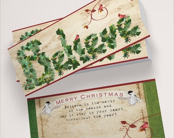 Believe Christmas Cards