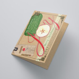 Tarjeta de Navidad Joy - La Leyenda de la Manzana