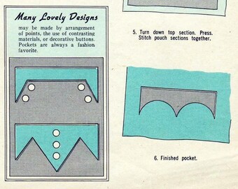 1950s How to Sew Digital Book | Tutorial Fitting Buttonholes and Decorative and Bound Pockets, Welt, Corded, Scalloped, more | PDF | Sewing