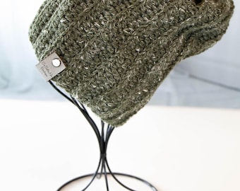 Versatile Hemp Blend Slouch Hat – Rustic Boho Style - 1081 B10