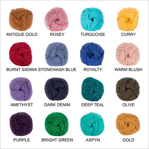 Handmade Textured Crochet Beanie with Yarn Pom – Soft Acrylic Winter Hat for Women – 1038-B8 image 8