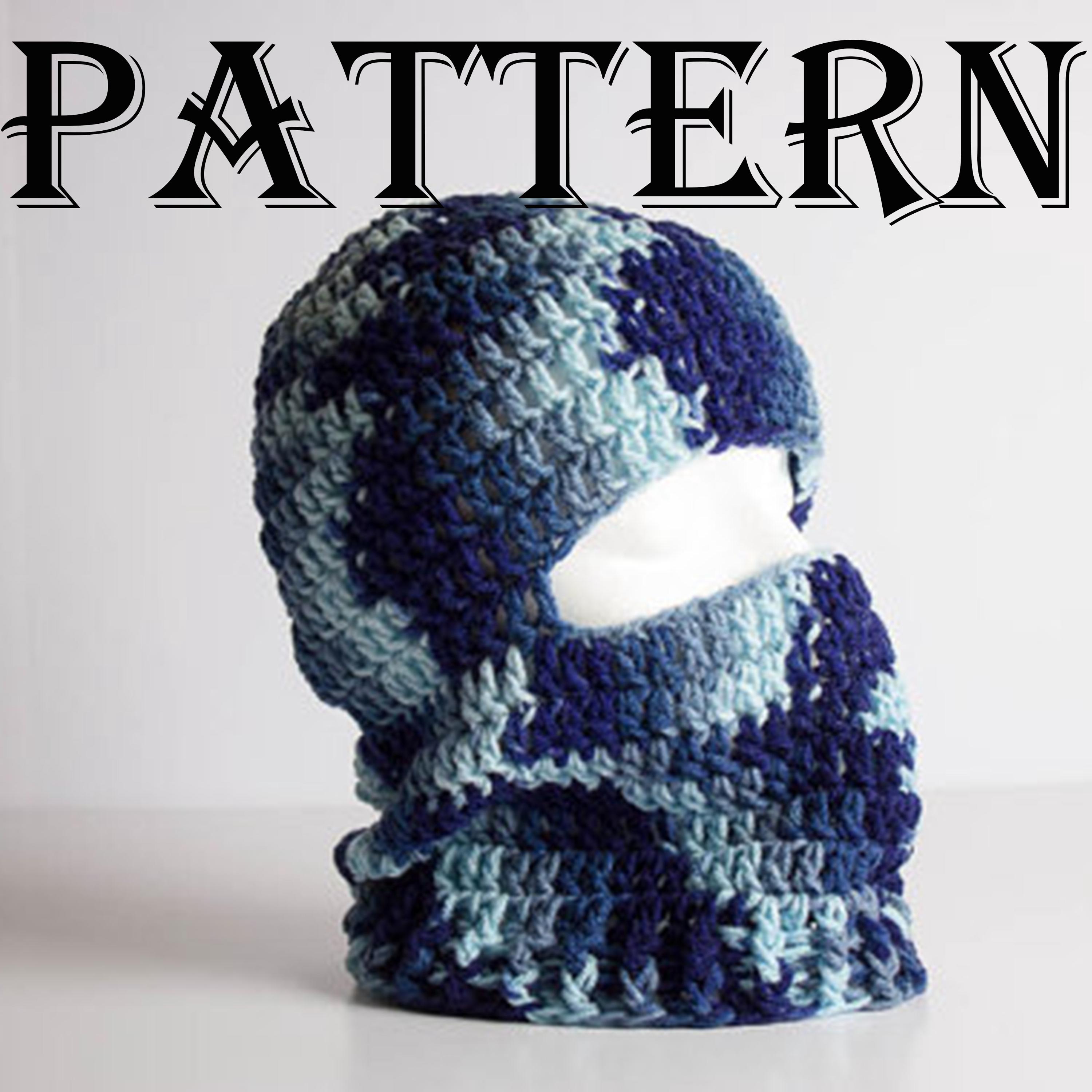 7 Ski Mask Crochet Patterns for Winter Warmth, Costume Play, and Statement Style 5 Pattern Crochet Ski Mask