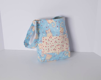 Tote Bag - Reversible - Shabby Cats - B21