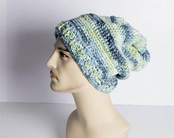 Sloane Slouch Hat • Textured Crochet Beanie - 1011-B7