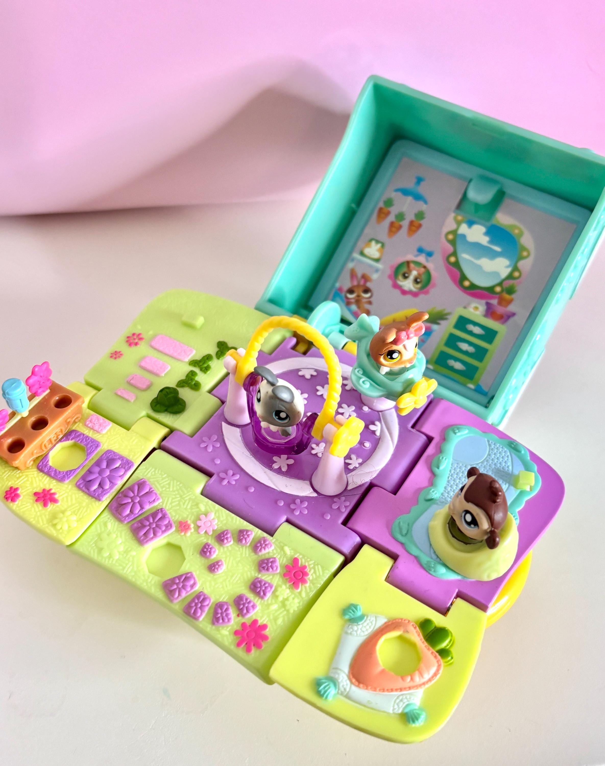 Vintage Littlest Pet Shop LPS Teeniest Tiniest Compact Folding