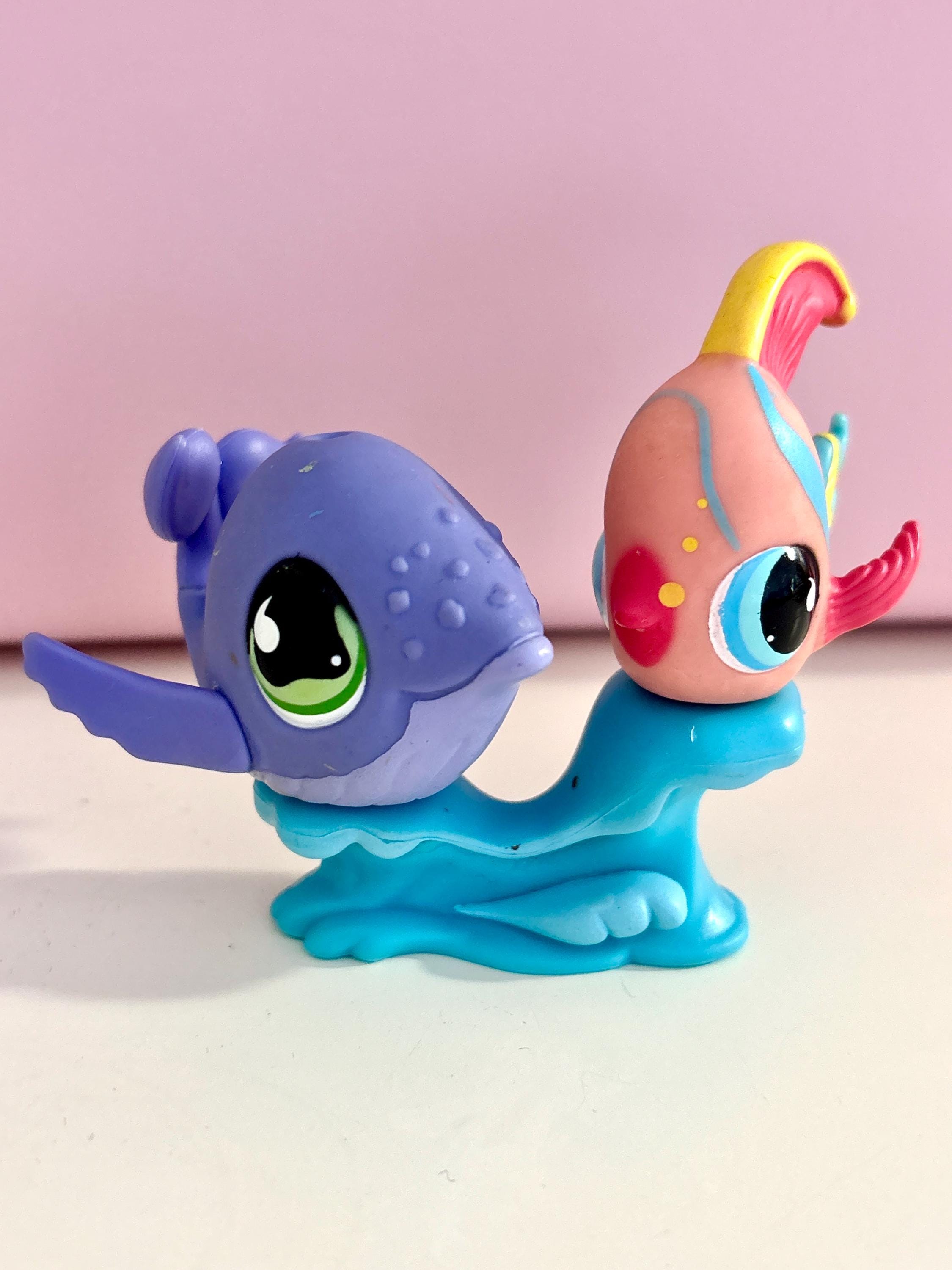 Figurine Littlest Pet Shop - Baleine #644 - Occasion - Pour Collection Ou Jeu