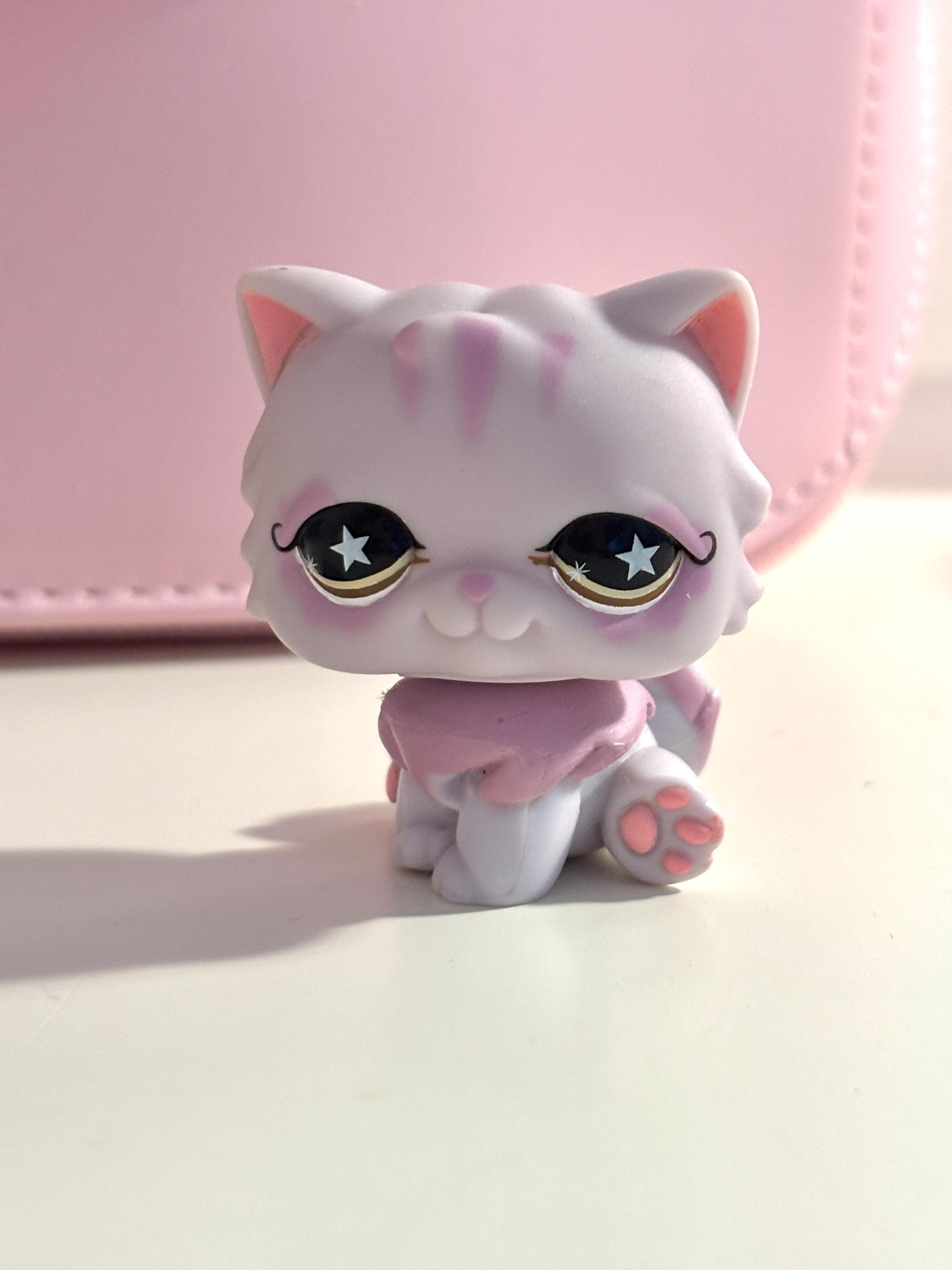 891 Persian Cat Pink Authentic Excellent Condition Littlest Pet