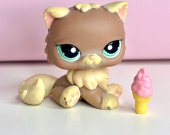 Hasbro LPS PETSHOP Littlest Pet shop CHAT PERSAN CAT # 1320