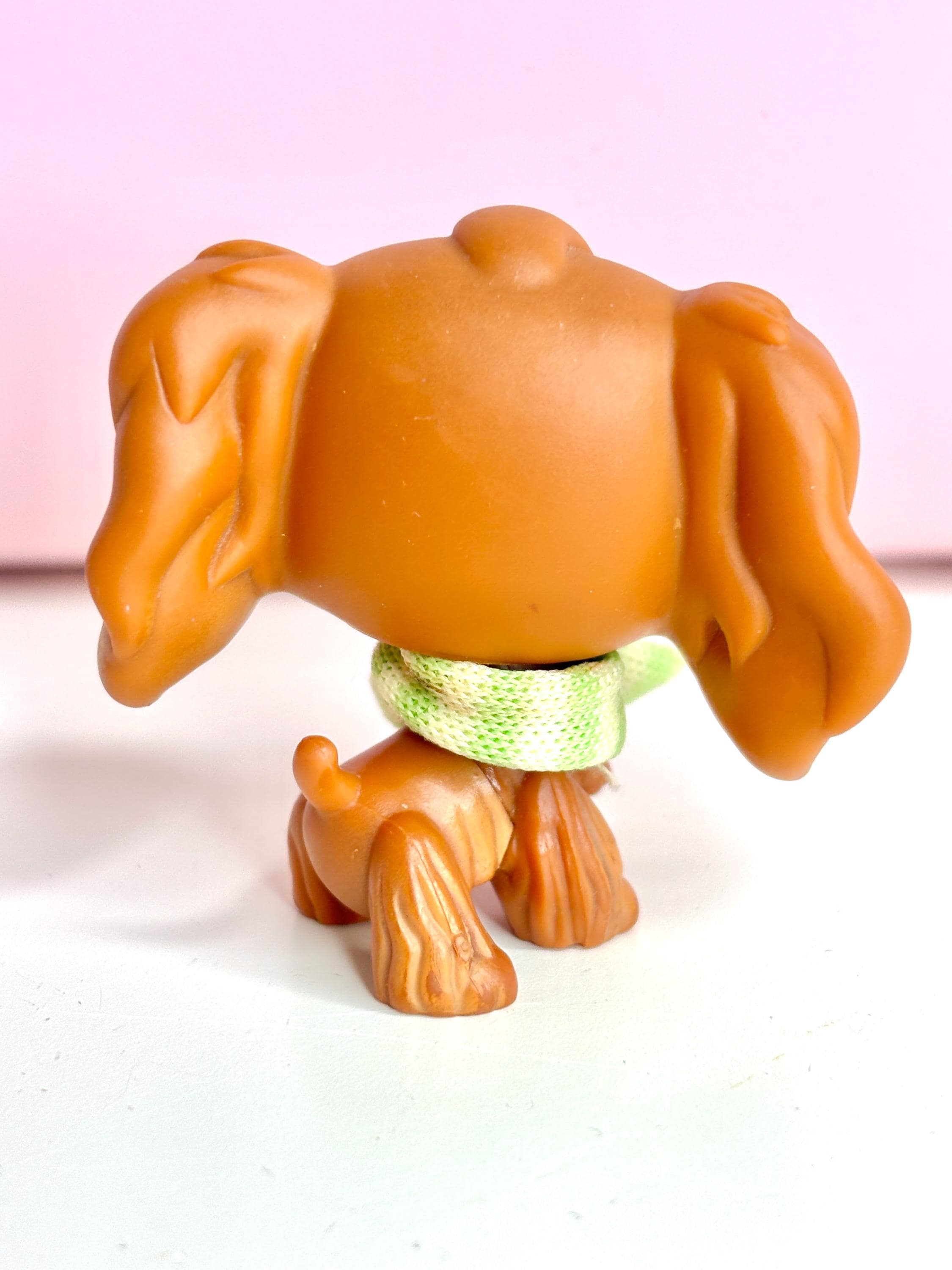 リトルペットショップ #252 茶色のコッカースパニエルの子犬 LPS