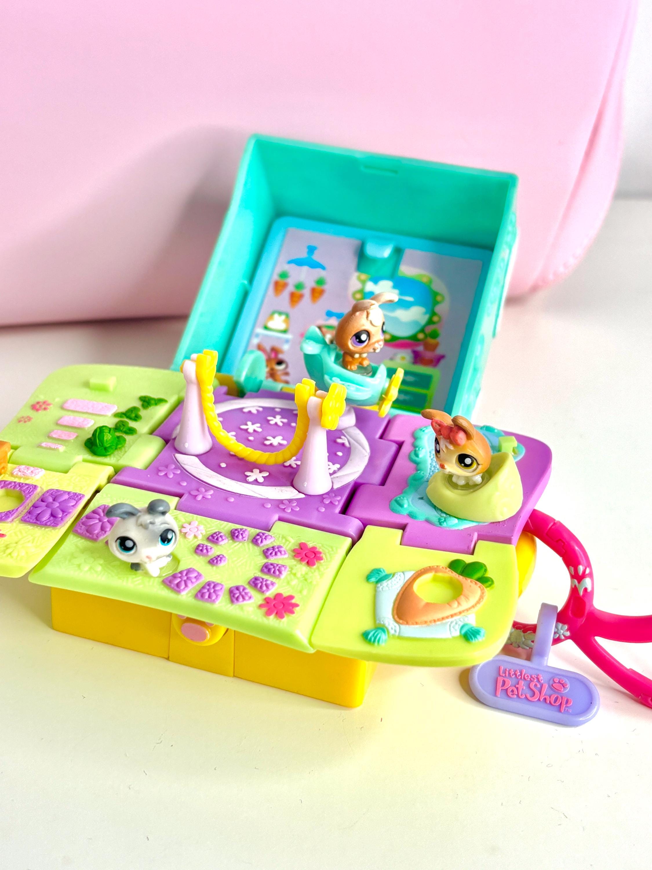Little Rhythnnneリトルリズン　美品 Vintage Littlest Pet Shop LPS Teeniest Tiniest Compact Folding
