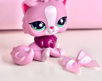正規品 - リトルペットショップ - LPS - #832 黄色い猫 - #3561 ピンク