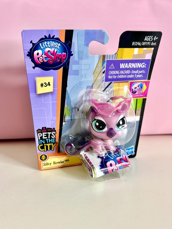 Littlest Pet Shop Pets in the City #34 SILKY ROWLER the Siamese