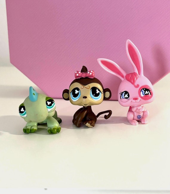 Figurine Petshop Iguane N°1319 - Occasion - Pour Collectionneurs