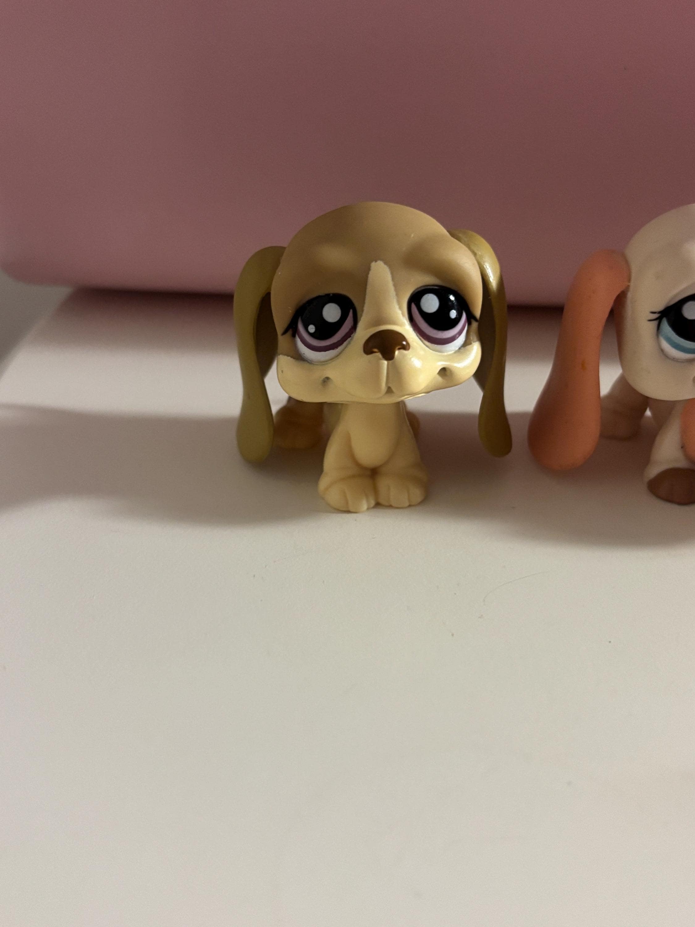 Figurine Littlest PetShop Chien Basset #1465 - Hound Dog, Occasion, Pour Collection Ou Jouet