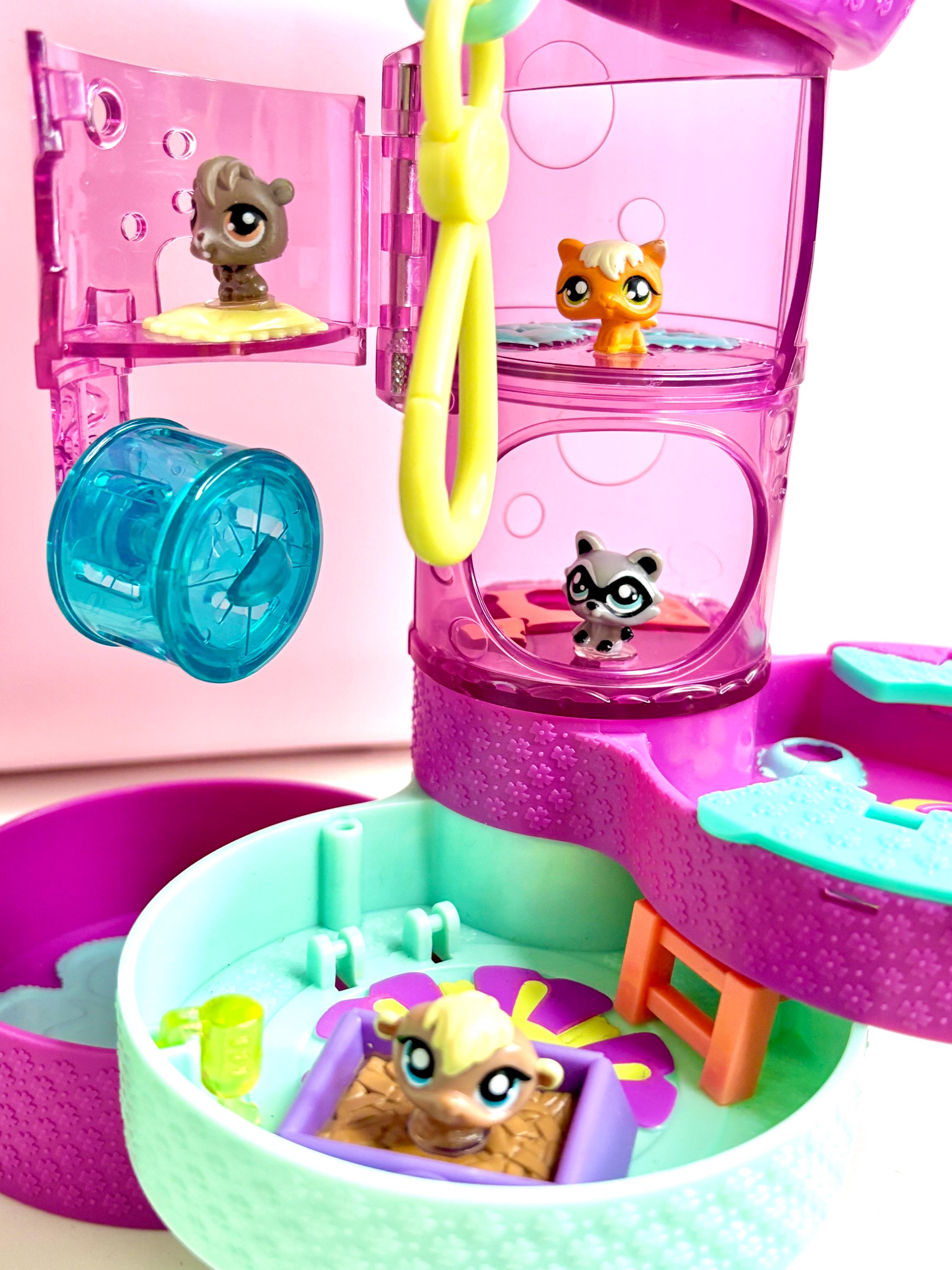 Littlest Pet Shop Teeniest Tiniest Play Set Deluxe LPS Hasbro With