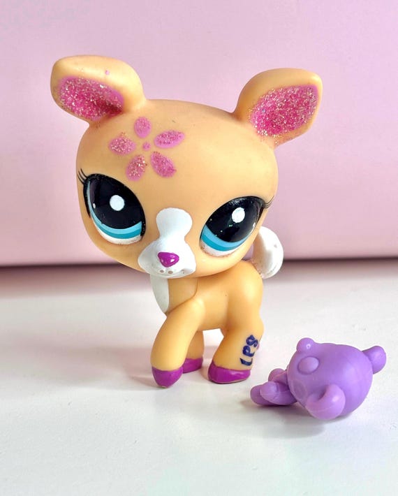 LPS【コエダナガレハナ＋リュウキュウキッカ】＋ディスクR+スジチヂミトサカ 2113 Littlest Pet Shop Deer With Pink Sparkle Ears Authentic - Etsy