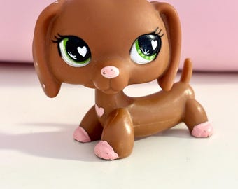 LITTLEST PET SHOP Monopoly Teckel Yeux Verts Flocon De Neige No# LPS