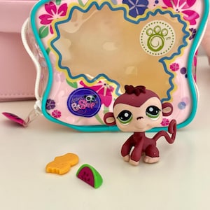 1361 monkey purse with accessories littlest pet shop