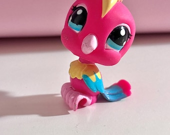 Figurine Littlest Pet Shop (LPS) Cacatoès #2056 - Occasion