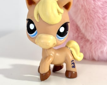 1605 cavalo pônei littlest pet shop lps autêntico