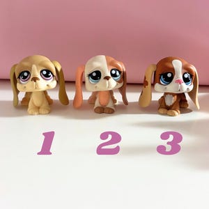 choose your own basset hound dog! select your own littlest pet shop authentic