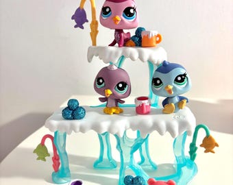 Littlest Pet Shop LPS Auténtico 2320 2321 2322 Bebé Pingüino