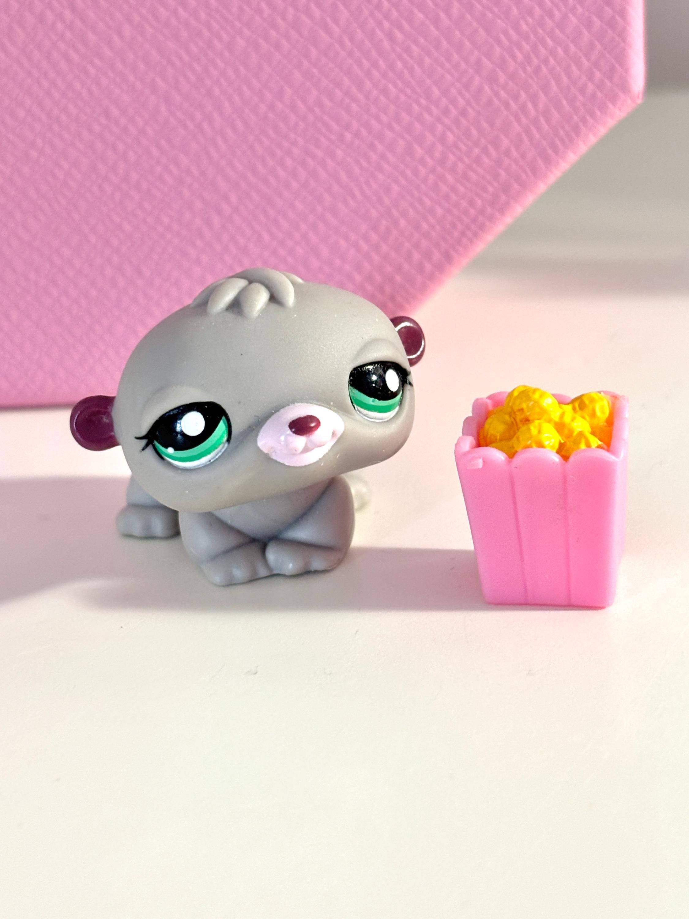 Authentic Littlest Pet Shop LPS 2451 Cutest BABY Gray Hamster