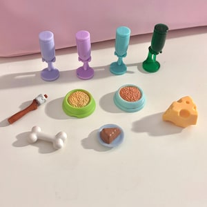 lps littlest pet shop food accessory set authentic