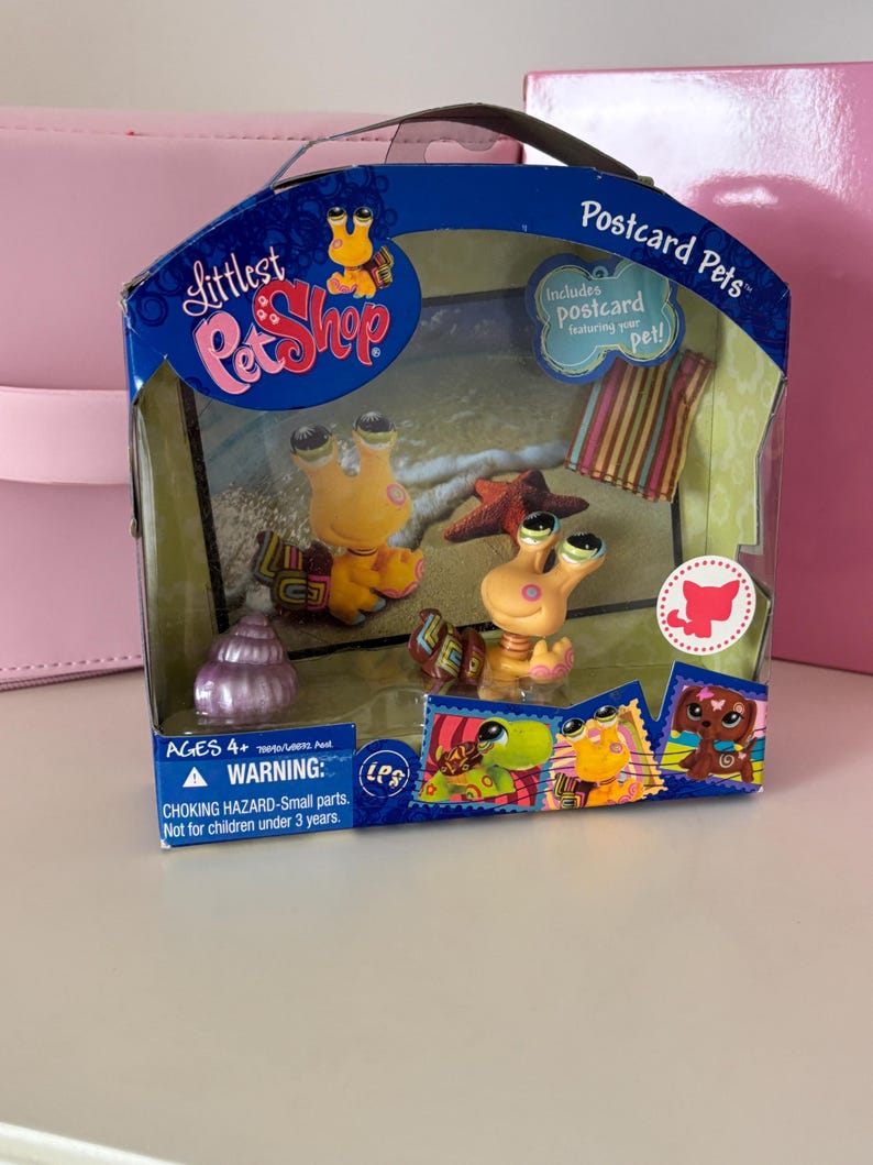 Figurine Littlest PetShop #1008 Bernard L'Hermite (hermit Crab) - Occasion