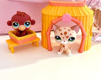 852 katzen littlest pet shop tiere dschungel authentisch