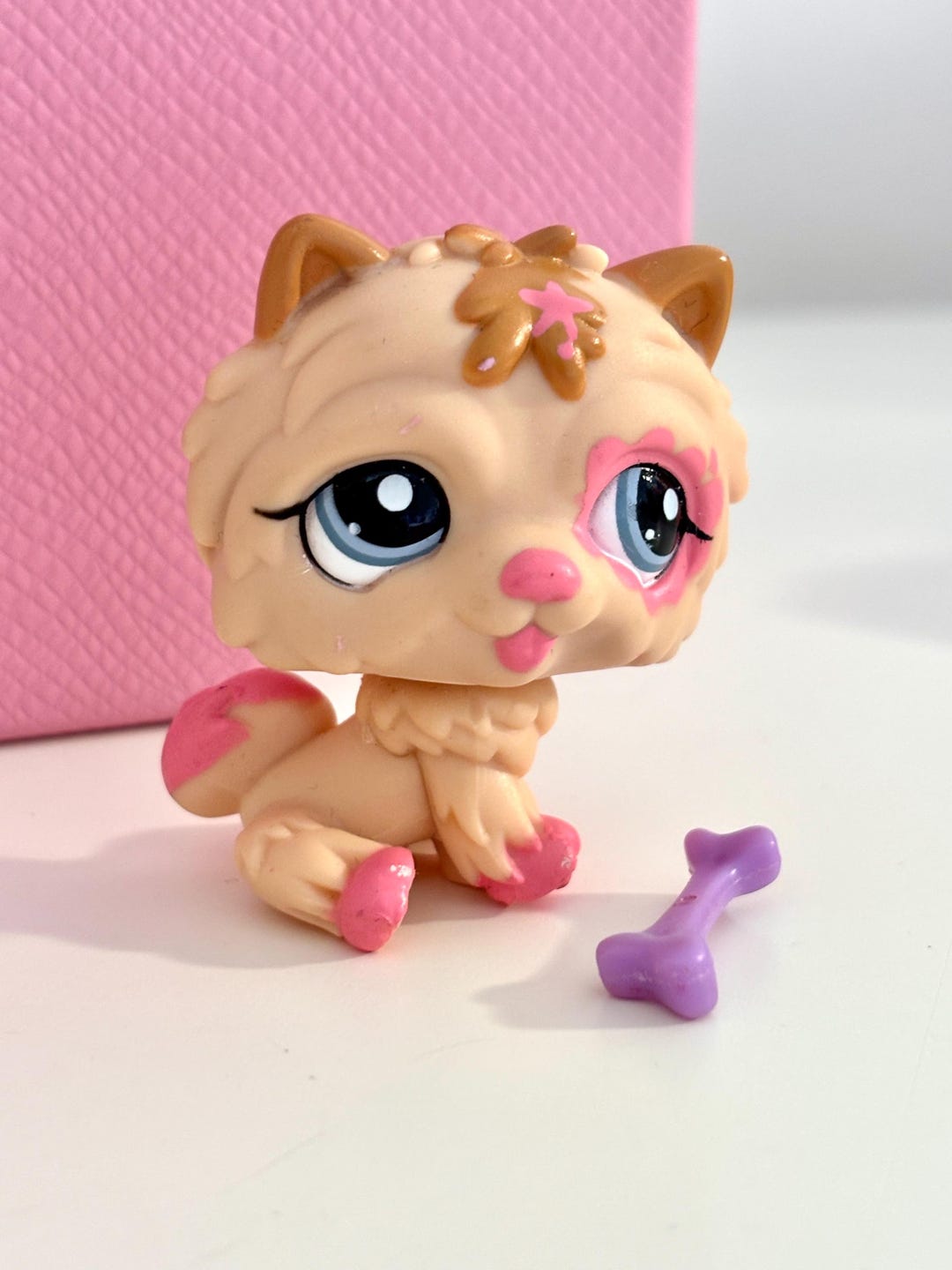 Lot De 4 Figurines Littlest Pet Shop - Chow Chow Chiens 1636, 1983, 332, 1831 - Hasbro